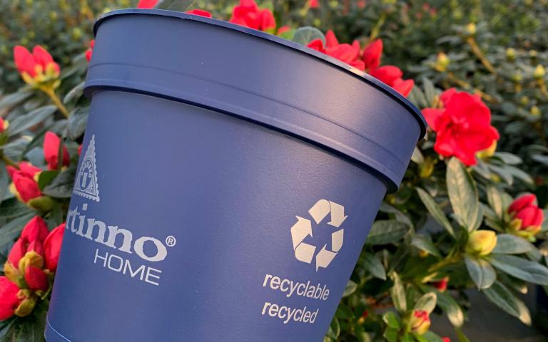 Hortinno® recycled recyclable pot